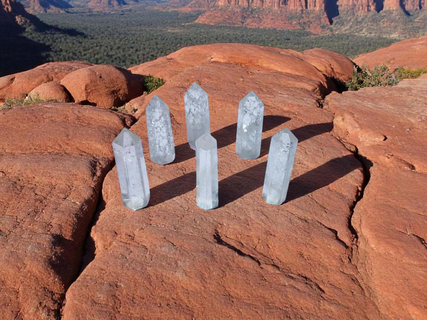 Quartz Crystal imbued with Sedona Vortex Energy