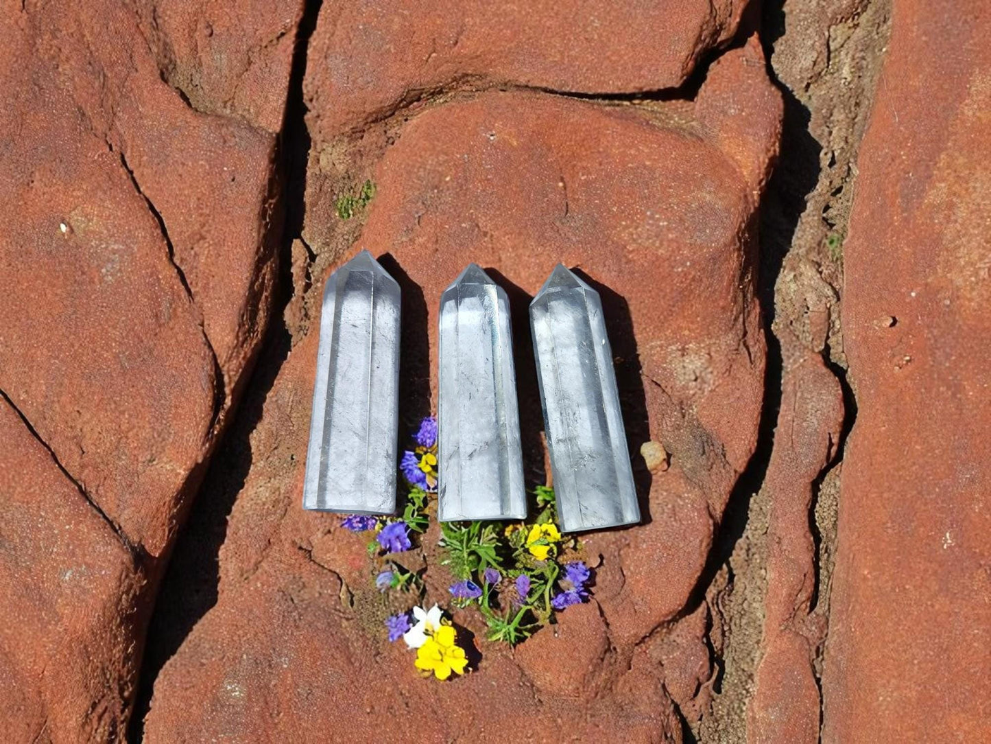 Quartz Crystal imbued with Sedona Vortex Energy